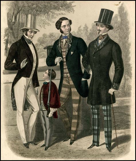 19th century men's clothing.